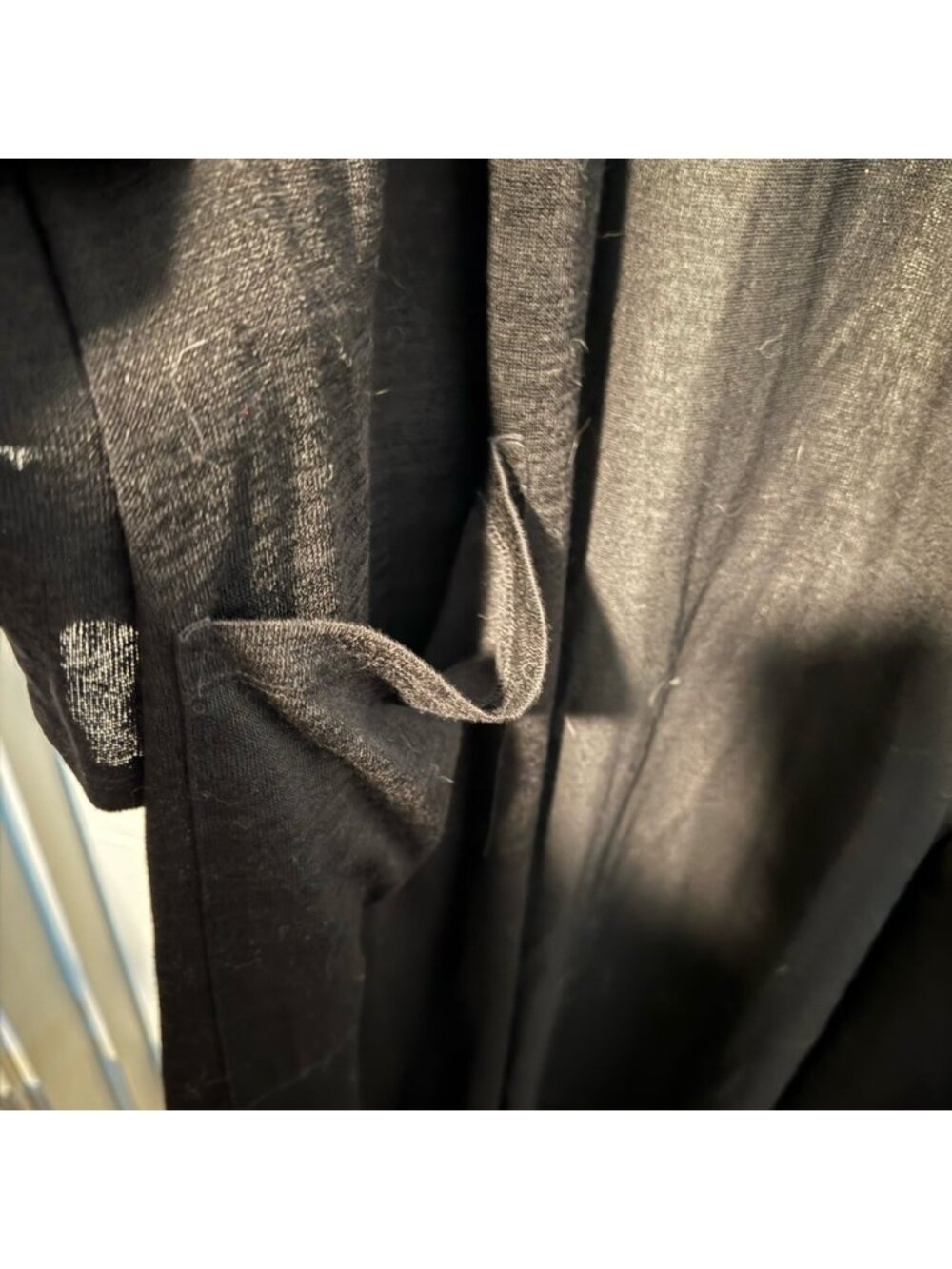 Black Cardigan Sweater - Picture 4 of 4